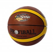 Мяч баскетбольный EV 8801-1 размер 7, резина, 12 панелей, 580-600г, диаметр 23,8