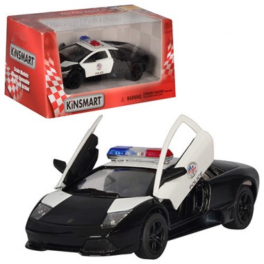 Машинка Lamborghini LP-640 Police KT 5317 WP