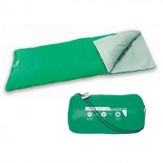 Спальный мешок Bestway 68053(Green) Зелёный 180-75см, застежка-молния