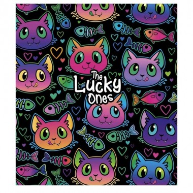 Тетрадь ученическая The Lucky ones 024-3089K-3 в клетку, 24 листов