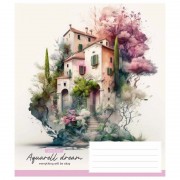 Тетрадь общая «Aquarell dream» 036-3289L-4 в линию, 36 листов