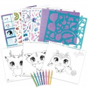 Набір для творчості Скетчбук: Зіркові друзі Nebulous Stars 11141 з олівцями