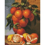 Алмазная мозаика Апельсины и лимоны Идейка AMO7246 40х50 см