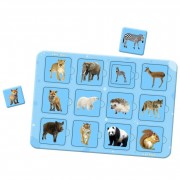 Дерев'яний пазл-сортер