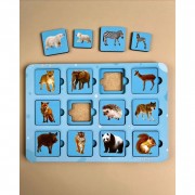 Дерев'яний пазл-сортер