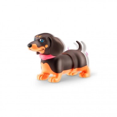 Интерактивный щенок Игривая Такса PETS ALIVE 9530SQ1-3 ходит виляет хвостиком