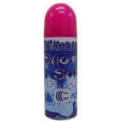 Искусственный снег в баллончике 13-37(Crimson) 250 мл, малиновый