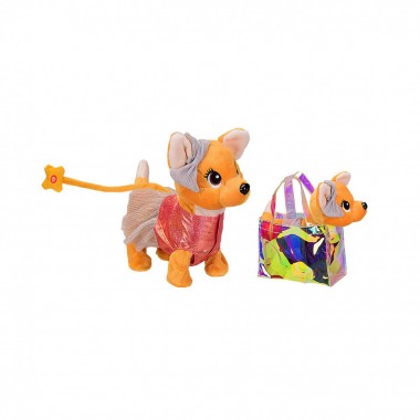 Интерактивная игрушка "Собачка" BL-223 30 см  (Золотой)