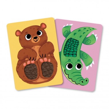 Набор карточек с тактильными элементами Малыши животных 301230