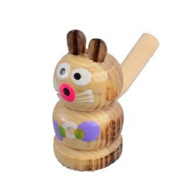 Музыкальная игрушка Свистулька ТМ Дерево 126-13-03 деревянная (Кот)