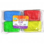 Набір для ліплення з повітряним пластиліном Elastic Clay 70164 8 colors