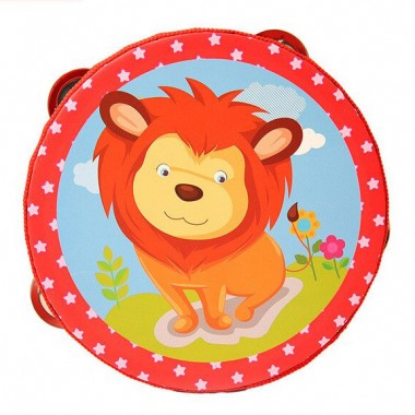 Деревянная игрушка Бубен Bambi MD 0367-1 диаметр 15 см