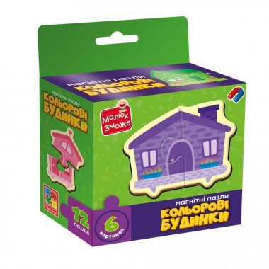 Дитячі магнітні пазли 