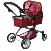 Коляска-трансформер для ляльок 9633 ручка регулюється