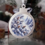 Творческий набор для создания 3-х елочных украшений