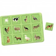 Дерев'яний пазл-сортер