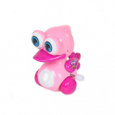 Заводная игрушка Уточка 6630 (Розовый)