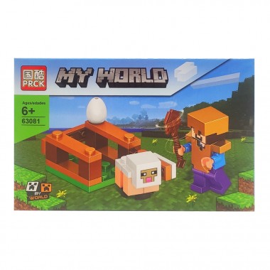 Детский конструктор MINECRAFT PRCK 63081