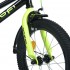 Велосипед детский MB 18015-1 колеса 18 дюймов, черно-зеленый