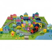 Деревянная игрушка Synergy Городок MD 2426