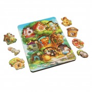 Дерев'яний пазл-вкладиш