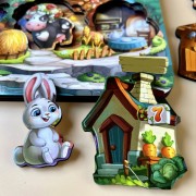 Дерев'яний пазл-вкладиш