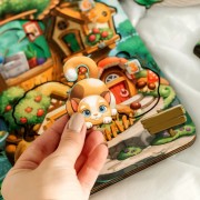 Дерев'яний пазл-вкладиш