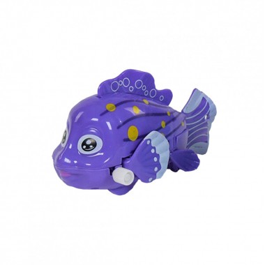 Заводная игрушка 675 Рыбка (Фиолетовый)
