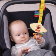 Игрушка-подвеска на липучке для кроватки коляски