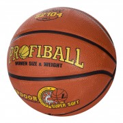 Мяч баскетбольный EN-S 2104 размер 5, рисунок-печать, 460-500г, диаметр 21,6