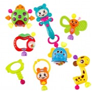 Погремушка-конструктор Bambi 697-4 8 шт в наборе