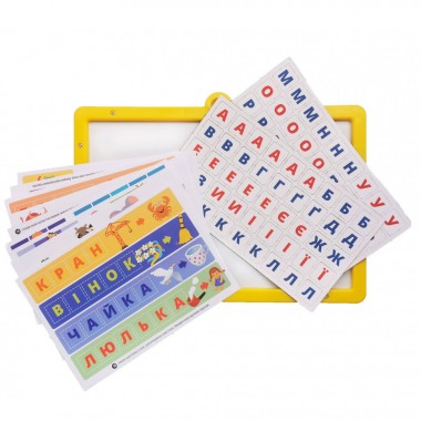 Игра с доской Магнитный алфавит 2095-UM