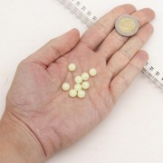 Декоративні намистинки для творчості Флуоресцентні Dom Busin УТ100014159 в упаковці 85 шт