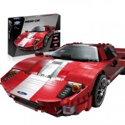 Конструктор XINGBAO XB-03011 MOC Ford GT Красный Фантом, 919 элемента