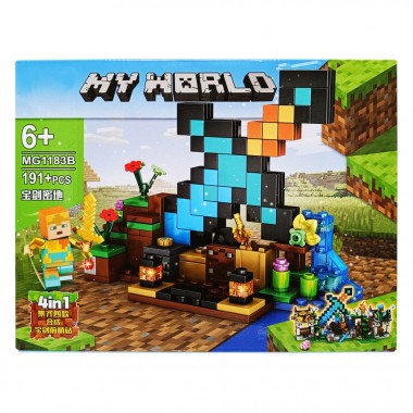 Конструктор Minecraft MG1183B 191 деталь