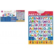 Плакат КраїнаІграшок обучающий Абетка укр. KI-7032