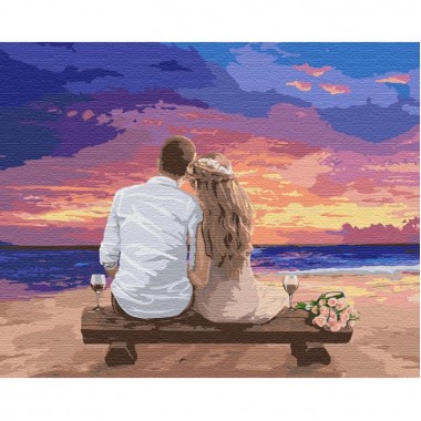 Картина за номерами. "Люби мене" 40 * 50см KHO4740 Картина за номерами. "Люби мене" 40 * 50см KHO4740