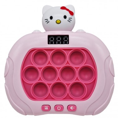 Електронна приставка Pop It консоль Quick Push Puzzle Game Fast ZZ-102(Pink)