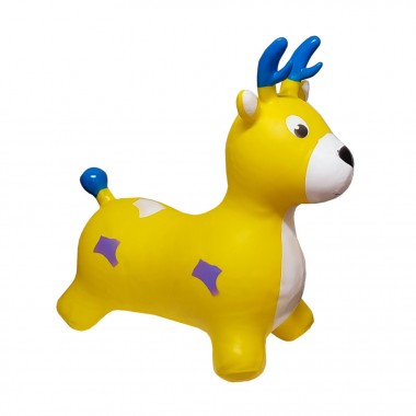 Детский прыгун Олень BT-RJ-0071 резиновый (Yellow)