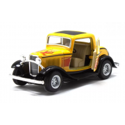 Дитяча модель машинки FORD COUPE KT5332FW інерційна  Жовтий