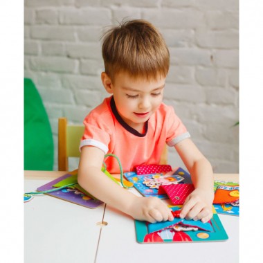 Развивающий бизиборд Эмоции Vladi Toys ZZ1001-01