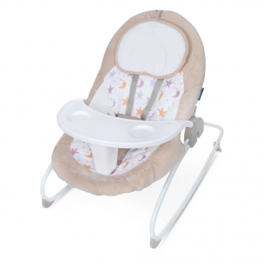 Гойдалки дитячі El Camino ME 1076 Beige Stars