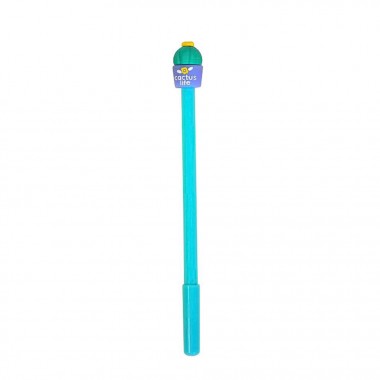 Ручка гелевая Кактус COLOR-IT 6037 синяя
