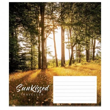 Тетрадь ученическая Sun kissed 024-3232K-4 в клетку на 24 листа