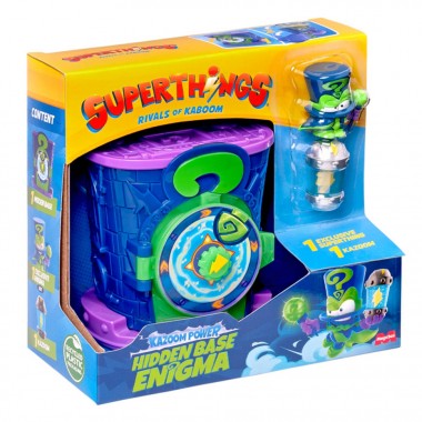 Детский игровой набор Скрытая База Энигма SuperThings PSTSP112IN230 серии Kazoom Power