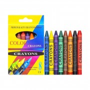 Карандаши восковые CRAYONS 2008A 8 цветов