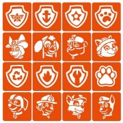 Набір трафаретів для біо-тату