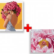 Набір картин за номерами 2 в 1 Ідейка