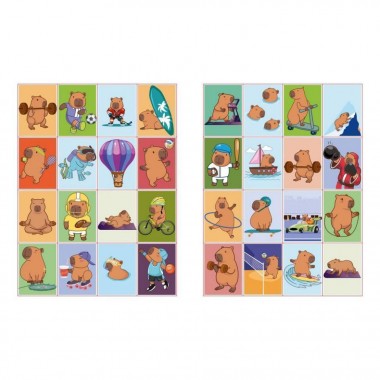 Детская раскраска со стикерами 