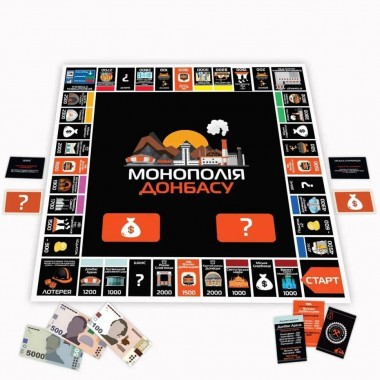 Настольная игра Монополия Донбасса PLR-0046 от 2 до 5 игроков
